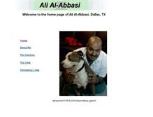 Tablet Screenshot of alabbasi.com